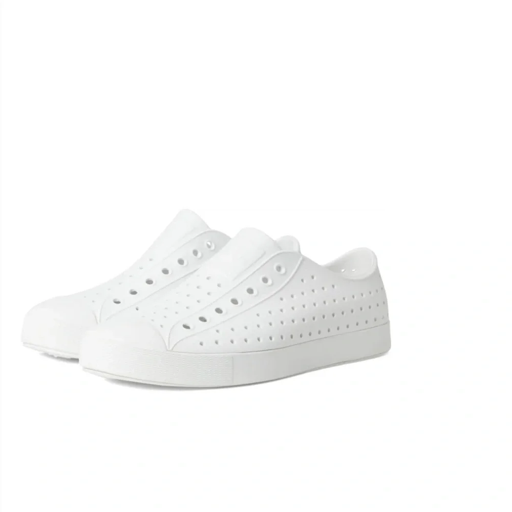Native Jefferson Kids Water Shoes - White size J5